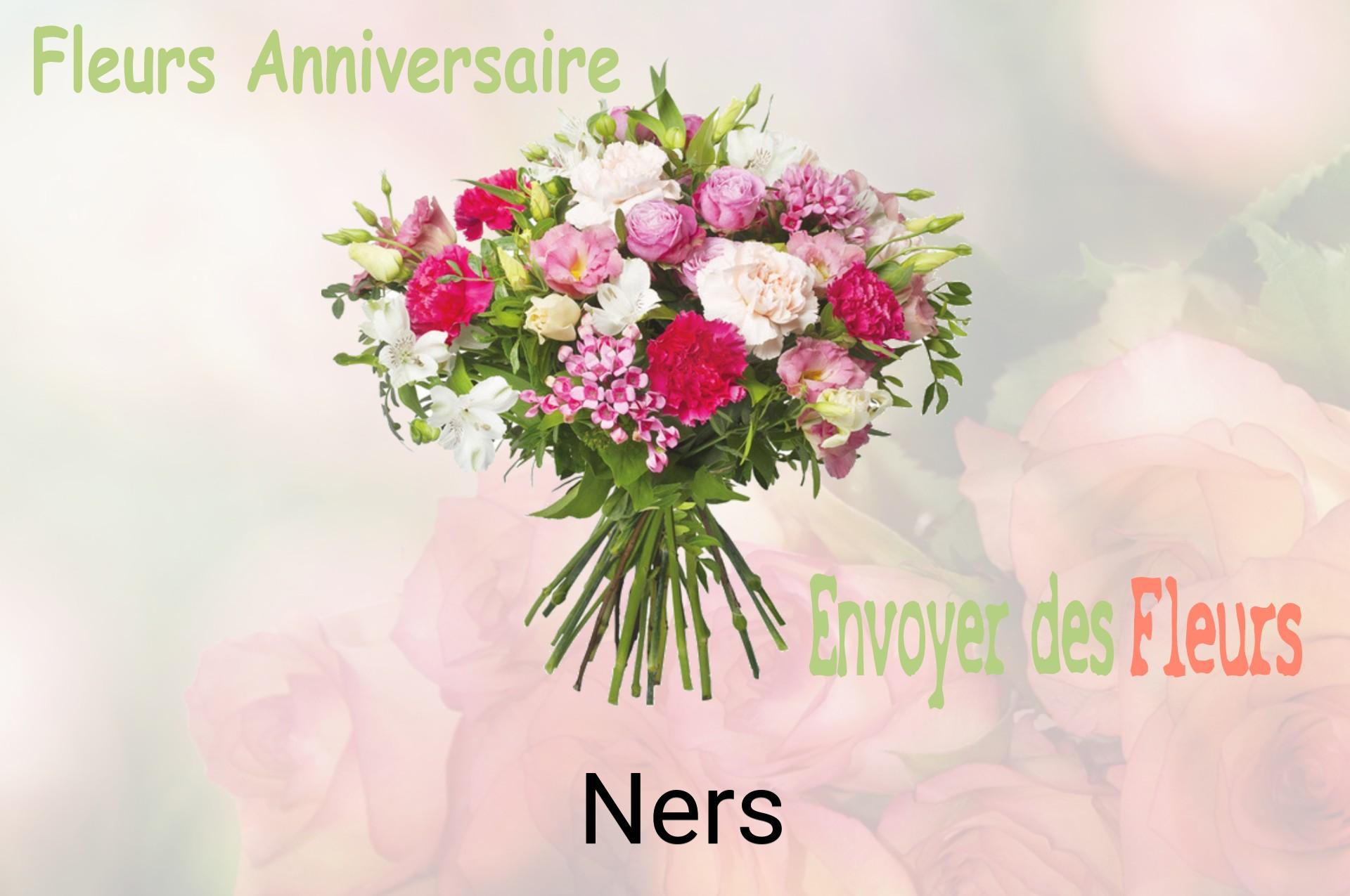 Bouquet de fleurs d’anniversaire livré à Ners