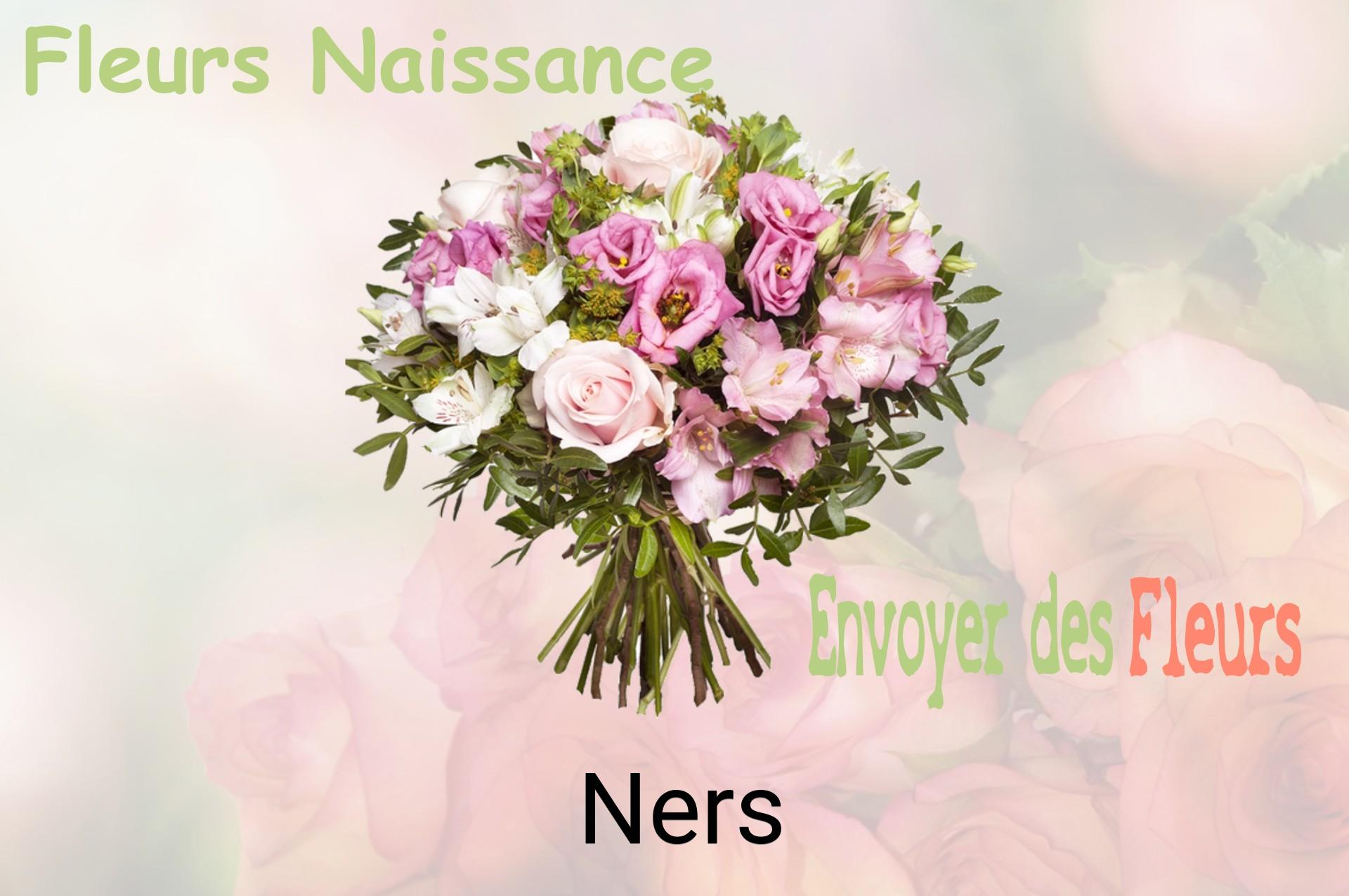 Bouquet de fleurs de naissance livré à Ners